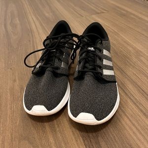Black adidas shoes